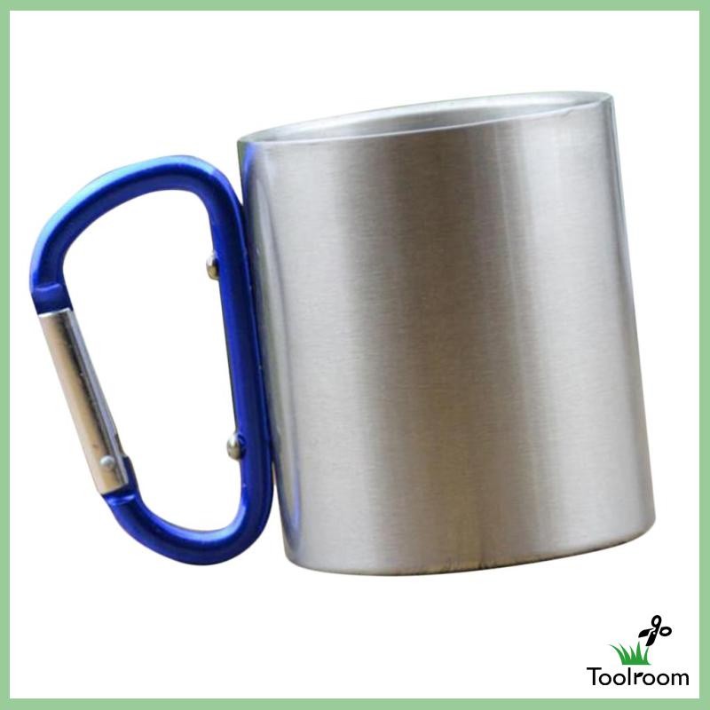 Cốc Kim Loại 150ml Dùng Đi Cắm Trại / Leo Núi Tiện Dụng