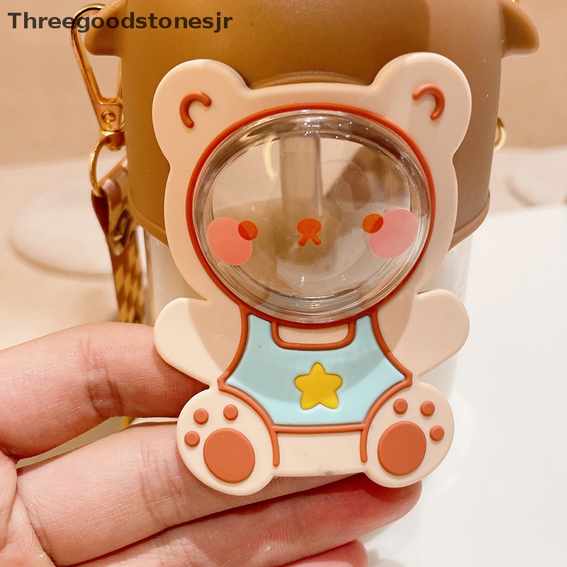 Bình Đựng Nước 700ml Không BPA Chống Rò Rỉ Họa Tiết Hoạt Hình Dễ Thương Cho Bé