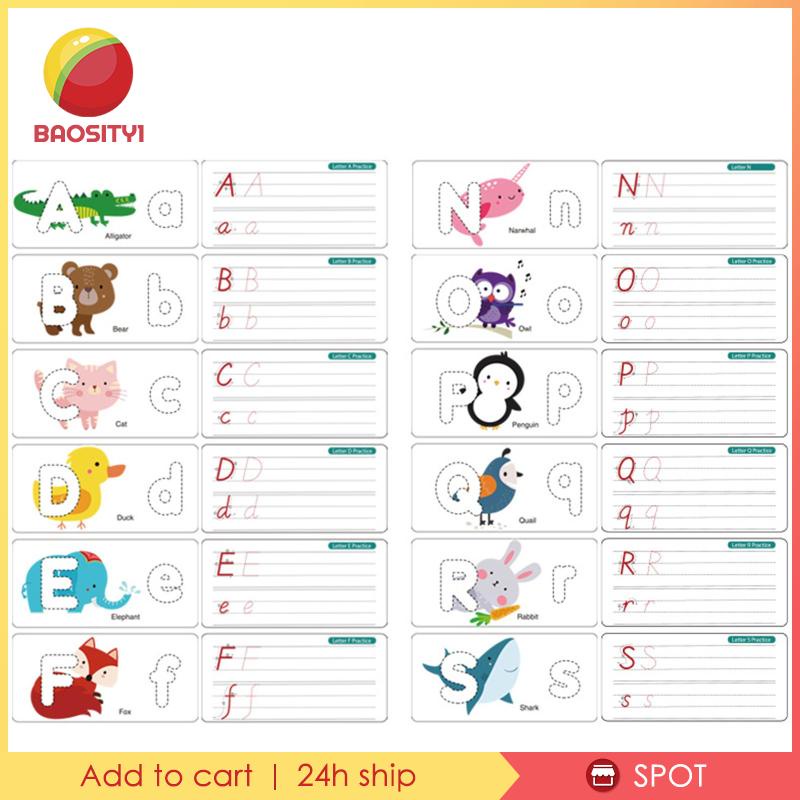 [Baosity1] Đồ Chơi Khối Gỗ Chữ Cái Phát Triển Trí Thông Minh Montessori