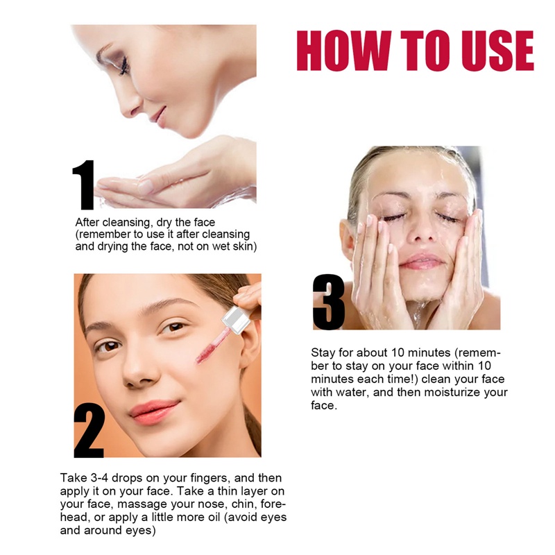 Serum Axit Salicylic 30ml AHA30% BHA 2% Se Khít Lỗ Chân Lông Chăm Sóc Da Mặt Cho Nữ