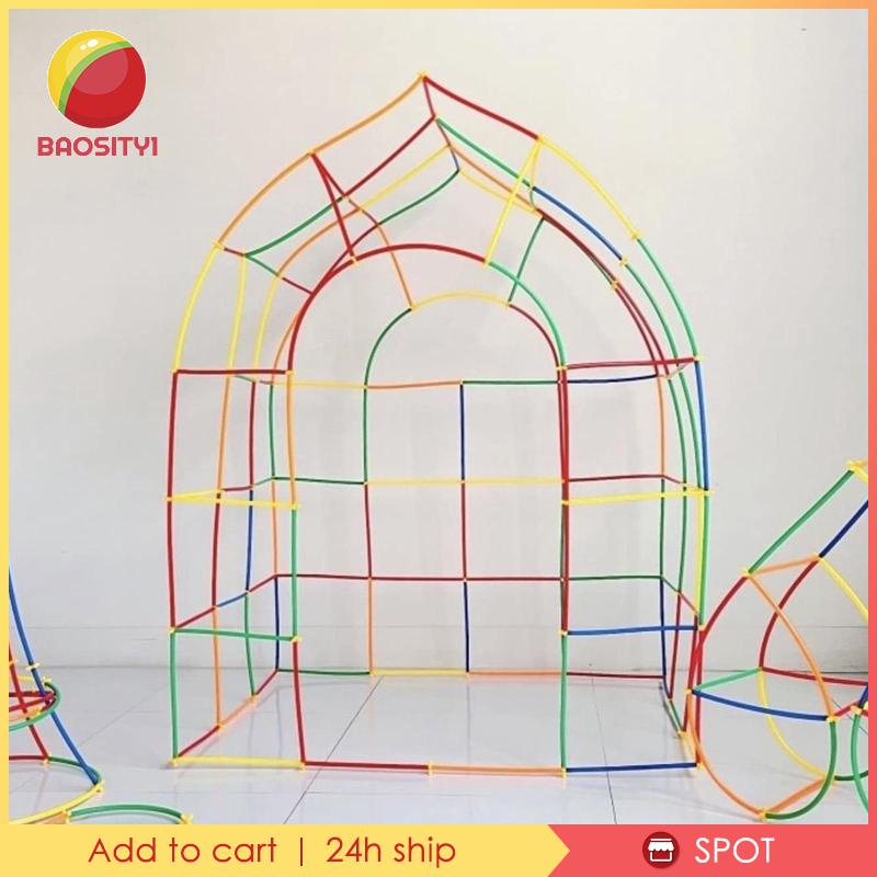 [Baosity1] Đồ Chơi Xây Dựng Ống Liên Kết Cho Trẻ Em