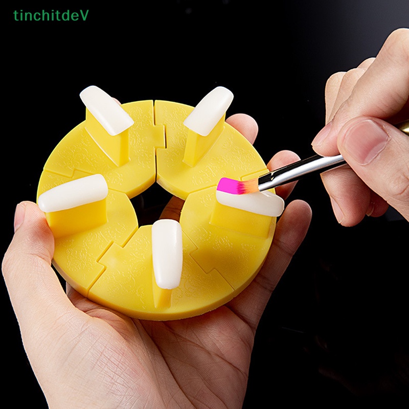 Giá Đỡ Trưng Bày Móng Tay Giả Bằng Acrylic Pha Lê