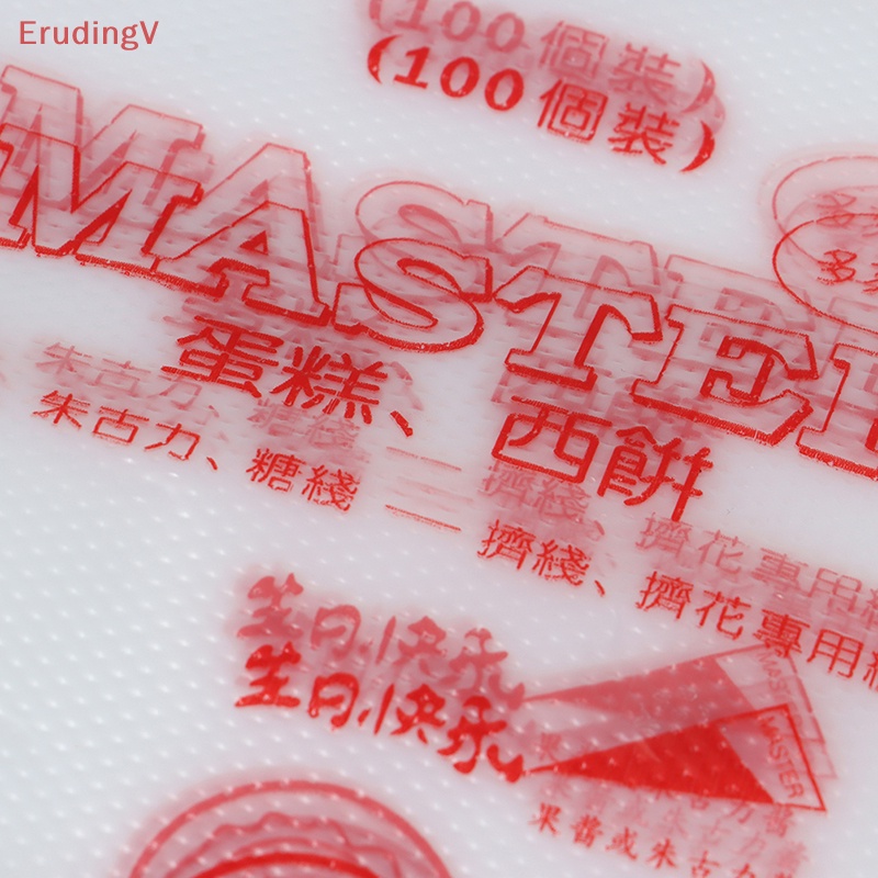 Set 20 Túi Bắt Kem Bằng Nhựa Cấp Thực Phẩm