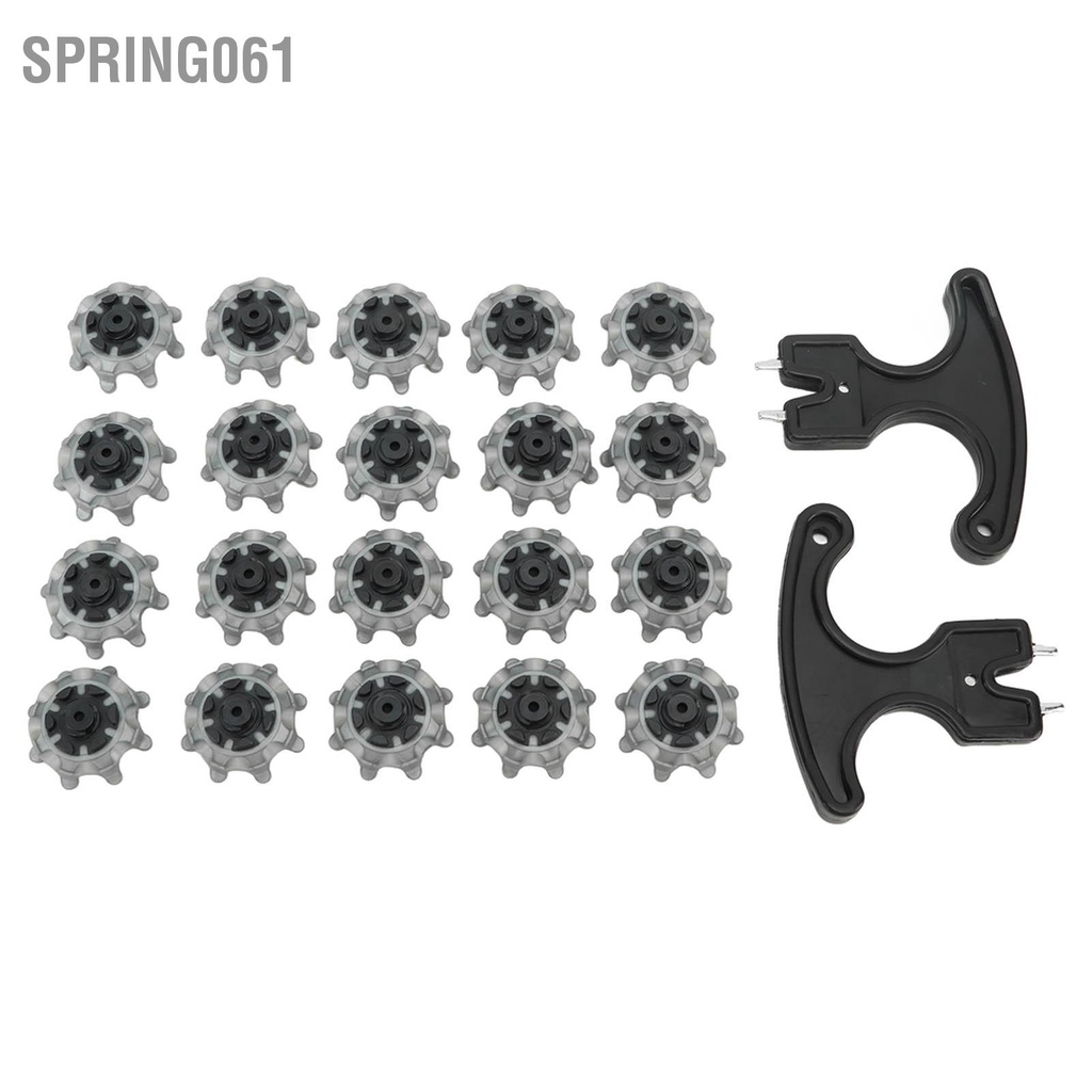 Spring061 20 Chiếc Golf Gai Thay Thế Với Móng Kéo TPU Dễ Dàng Chống Trượt Đinh Cho Giày