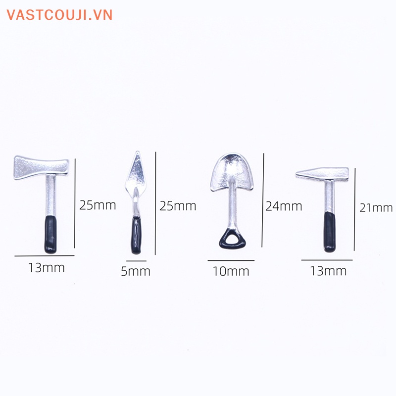 Mô Hình Nhà Búp Bê VASTJI Mini Bằng Hợp Kim Dùng Để Trang Trí Tiểu Cảnh /