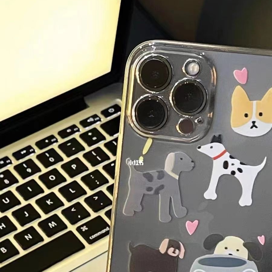 ✅Ốp Điện Thoại Mềm Chống Sốc Phù Hợp Với Cún Cưng 14xsxr xsmax12 Apple / Collection 13 Promax 9KIU