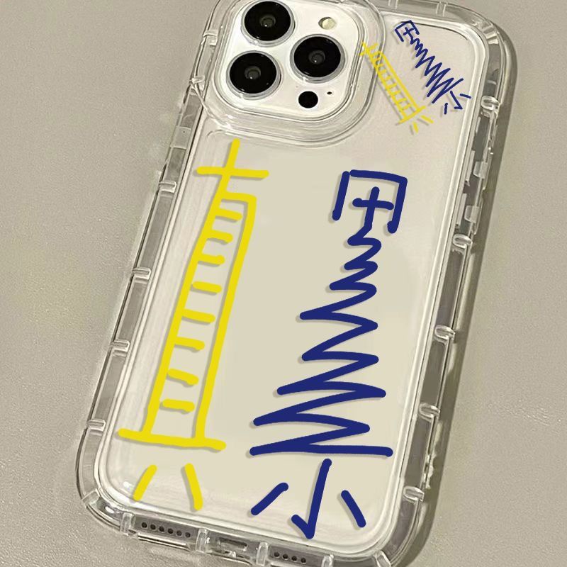 ✅Ốp Điện Thoại Silicone Trong Suốt In Chữ x NDI6 Cho iPhone1213 148p7 xrpromax