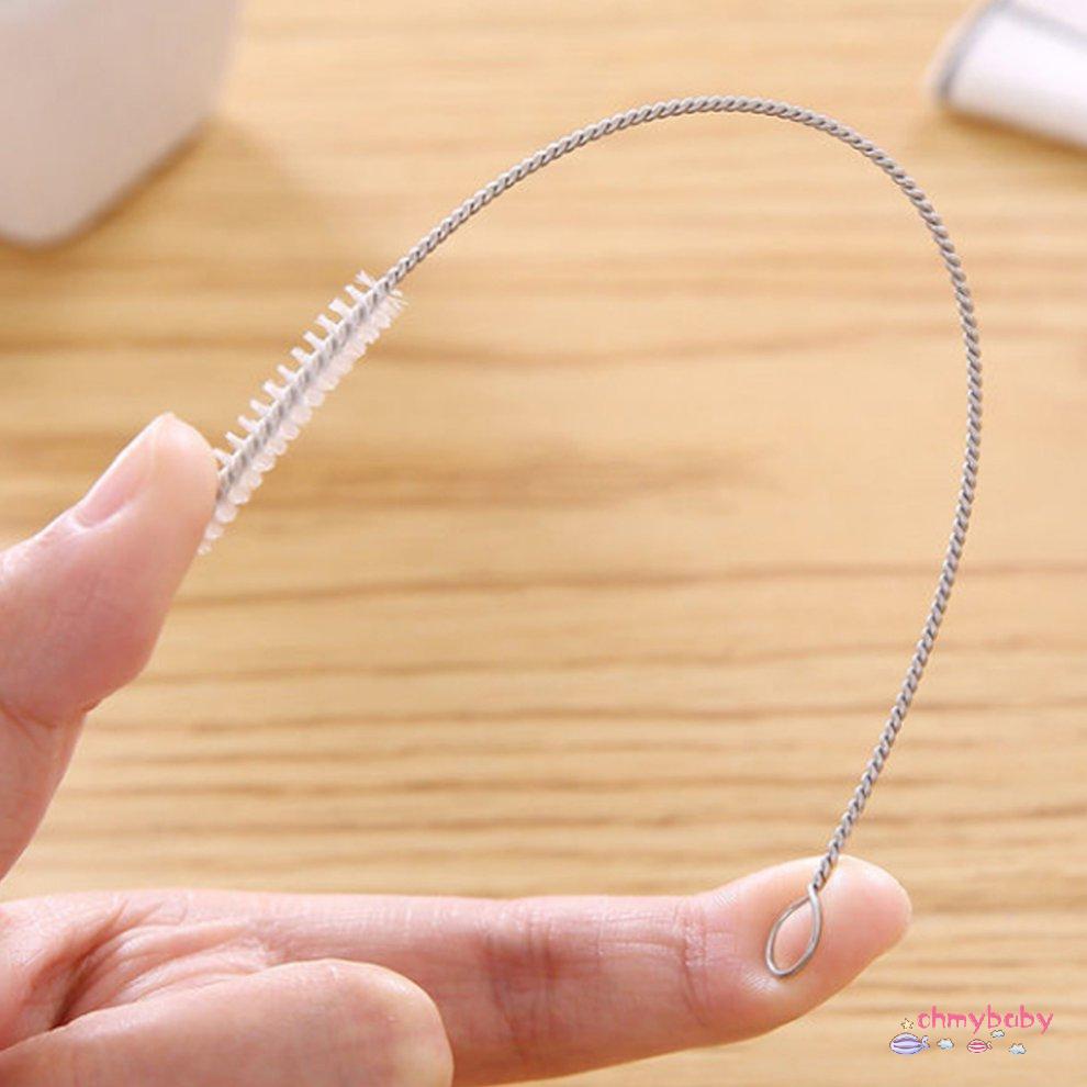 [Sẵn sàng] Cọ Chai Di Động Xoắn Ốc Mềm Rơm Hộ Gia Đình Vệ Sinh Bình Thép Không Gỉ Cốc [P/5]