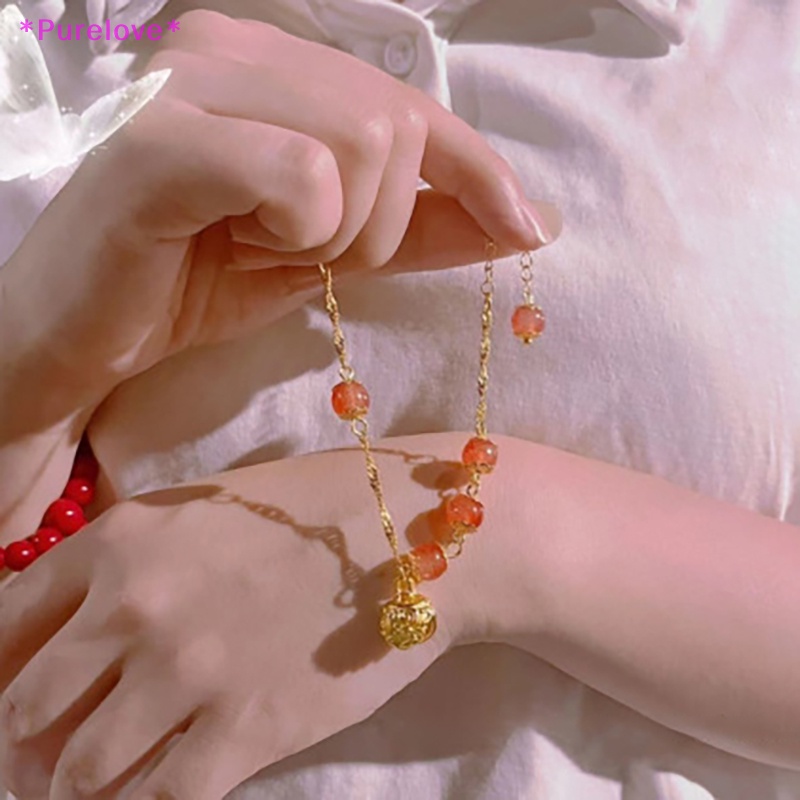 Purelove > Vòng Tay Ngọc Bích Nhân Vật Fu Nhỏ Tinh Tế Thời Trang Mới Dễ Phối Đồ Trang Sức Tiệc Tùng