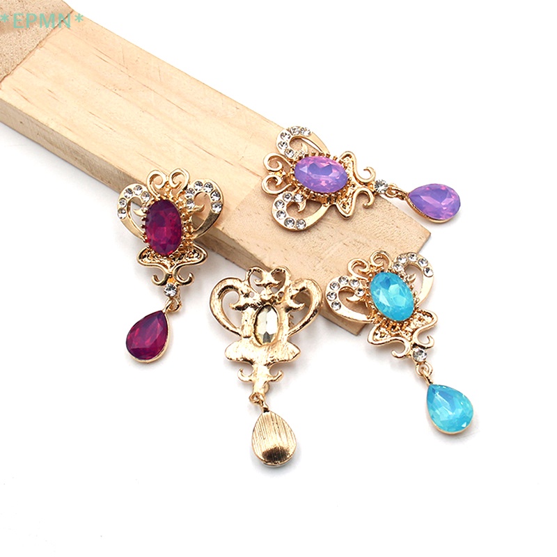 Ghim Cài Áo Bằng Acrylic Và Kim Loại 52 * 30mm DIY Mới