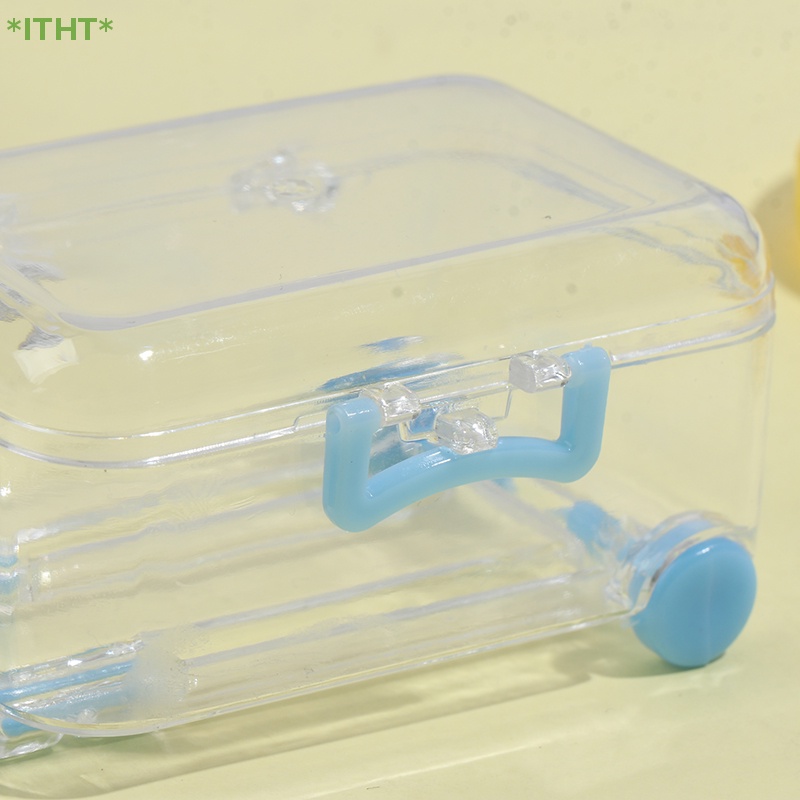 Va Li Mini Bằng Nhựa Đồ Chơi Cho Búp Bê Mới