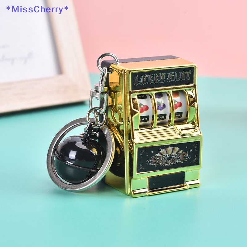 Mchy &gt; Móc Khóa Hình Máy Jackpot Mini Vui Nhộn Cho Bé Mới