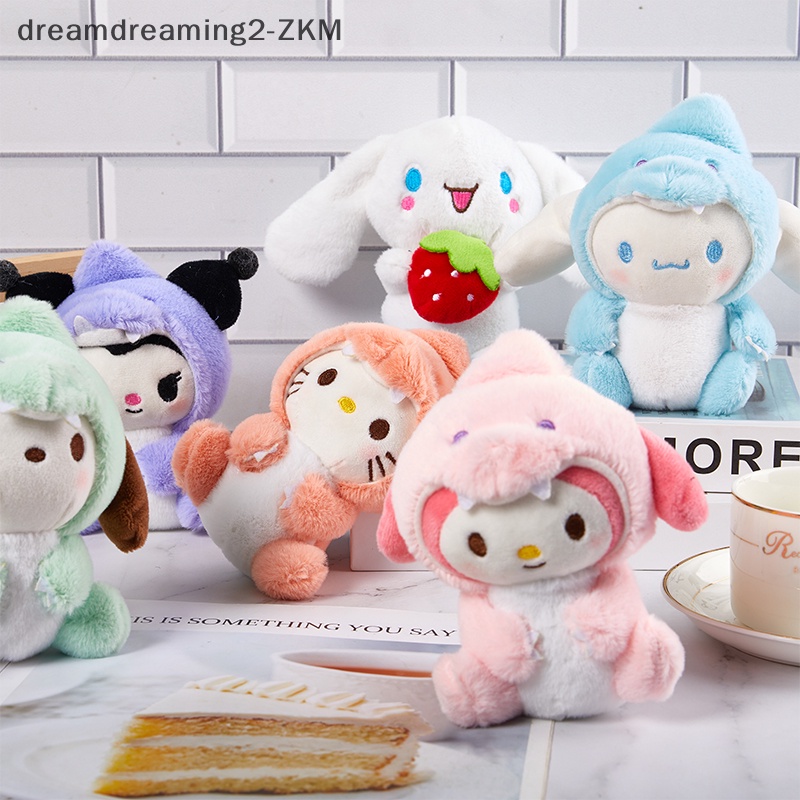 [Dreaming] Móc Chìa Khóa Dạng Thú Nhồi Bông Ngắn Hình Chú Chó Melody Kuromi Purin Dễ Thương Trang Trí Túi Xách [zkm]