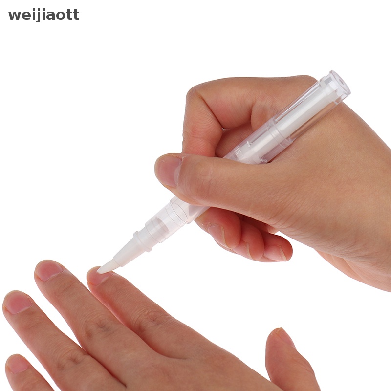 Set 5 Lọ Rỗng Đựng Dung Dịch Dưỡng Móng 3ML Kèm Cọ Tiện Dụng