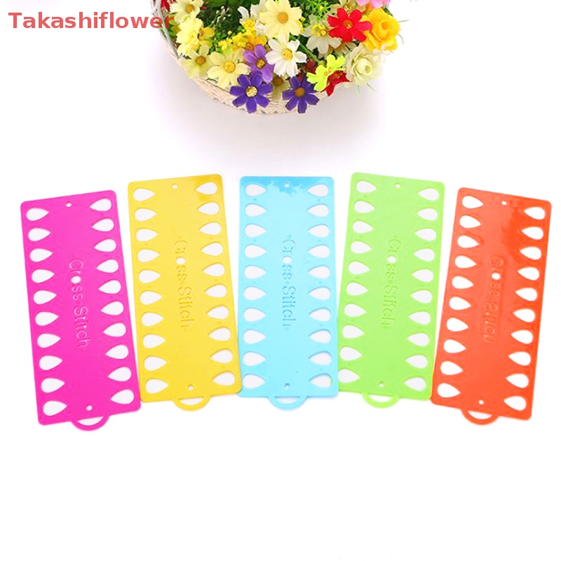 (Takashiflower) Bảng Giữ Cuộn Chỉ Thêu Tranh Chữ Thập Bằng Nhựa