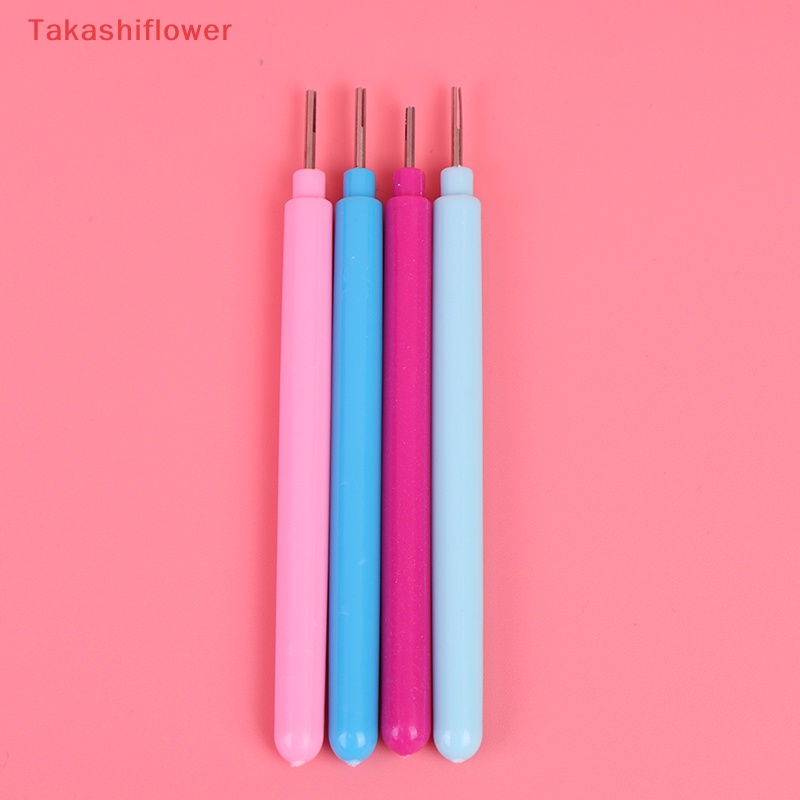 (Takashiflower) Dụng Cụ Cuốn Giấy Quilling Có Rãnh Bút Thủ Công