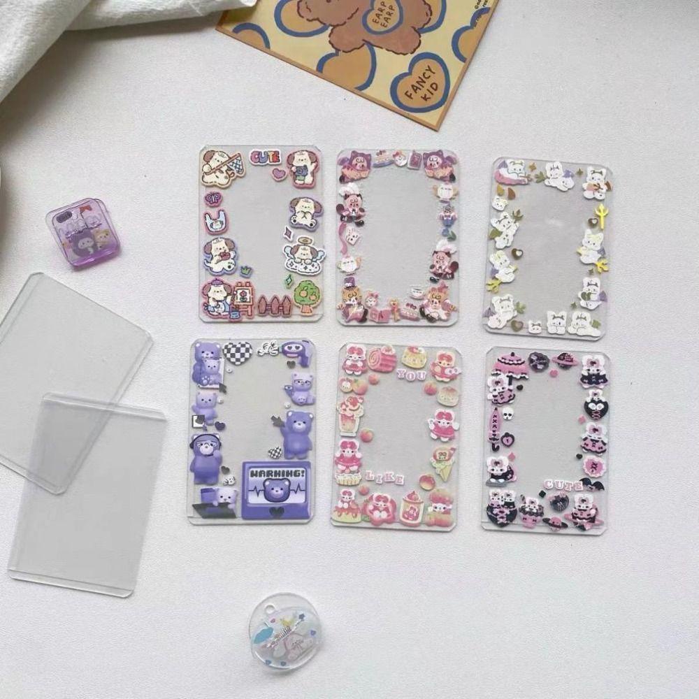 Vỏ Bọc Thẻ Bằng PVC In Hình Ngôi Sao Kpop Goo DIY Độc Đáo