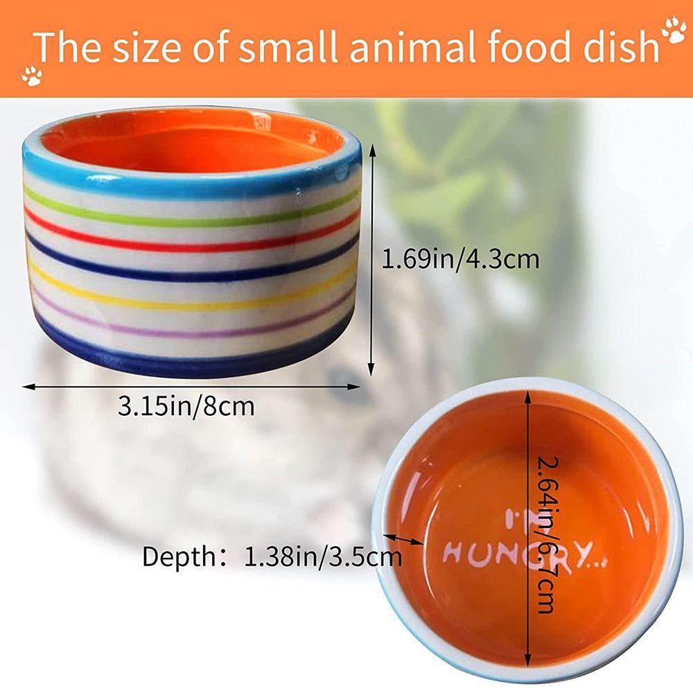 Bình Uống Nước Bằng Gốm Hình Trái Cây Cho Chuột Hamster AARON1