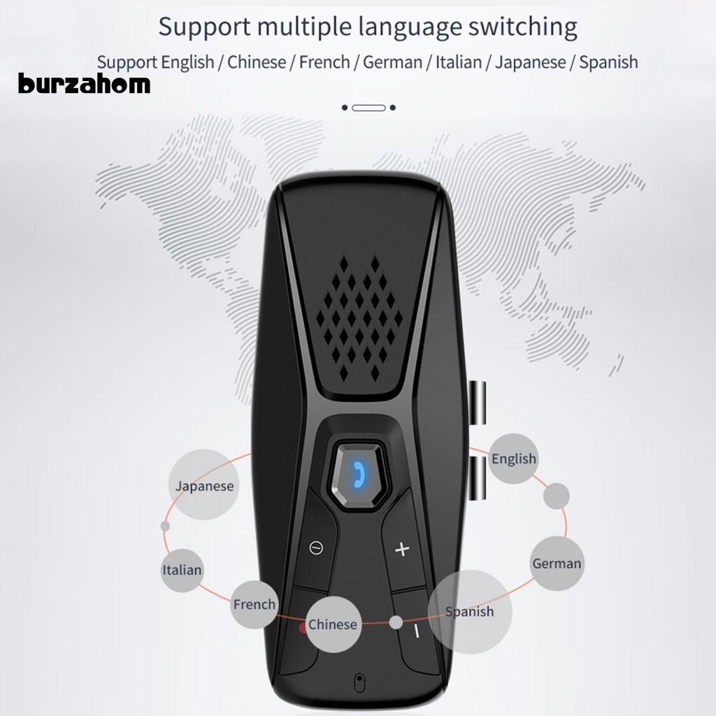 Bộ Chuyển Đổi Máy Nghe Nhạc MP3 Bluetooth 5.0 Đa Chức Năng Dành Cho Ô Tô Kèm Phụ Kiện