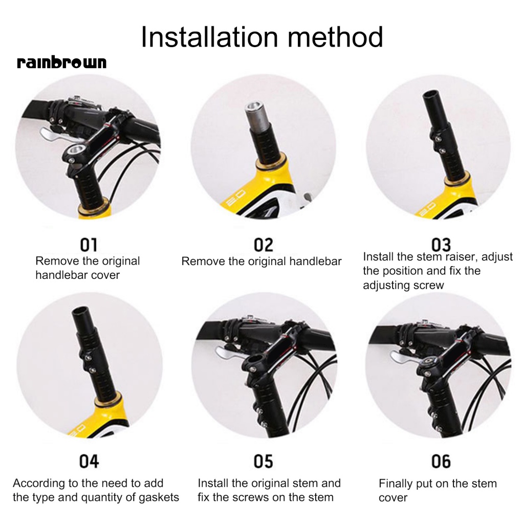 1 Bộ Ốc Vít Đôi Bằng Hợp Kim Nhôm Gắn Tay Lái Xe Đạp Chống Bụi