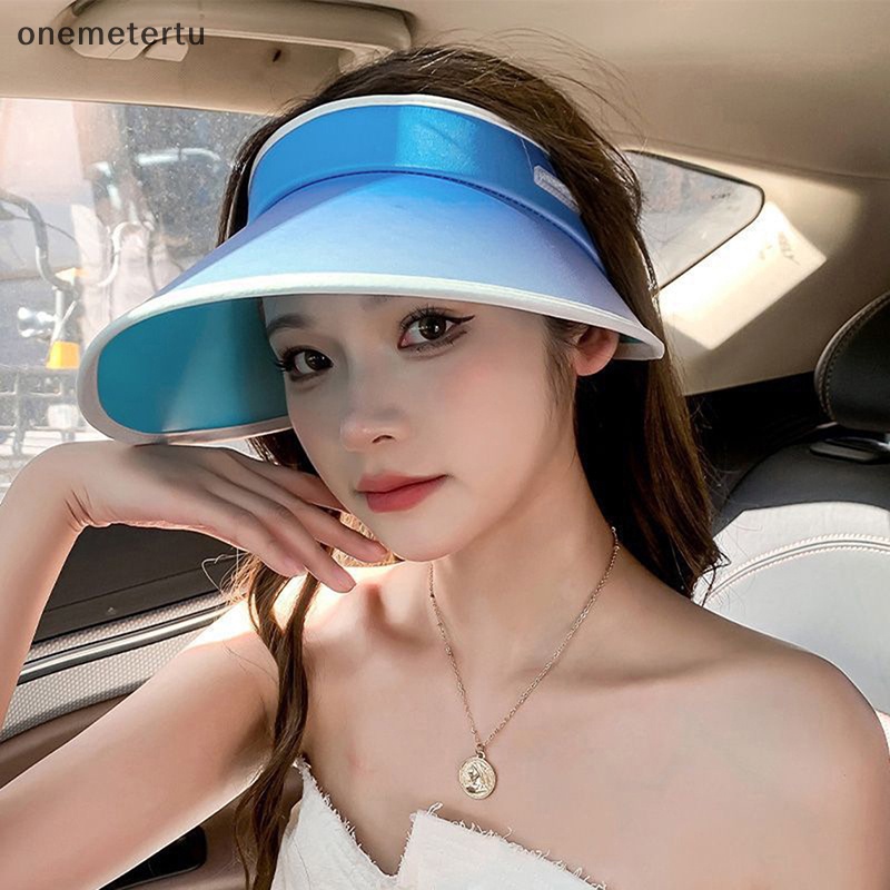 Mũ Rộng Vành Hở Chóp Chống Tia Uv Thoáng Khí Thời Trang Mùa Hè Cho Nữ