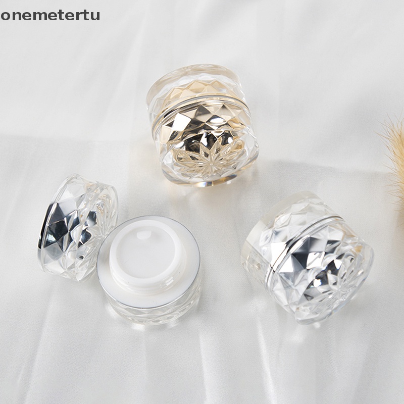 Hũ Rỗng 7g Đựng Kem / Sữa Dưỡng Thể Bằng Acrylic Có Nắp Trong