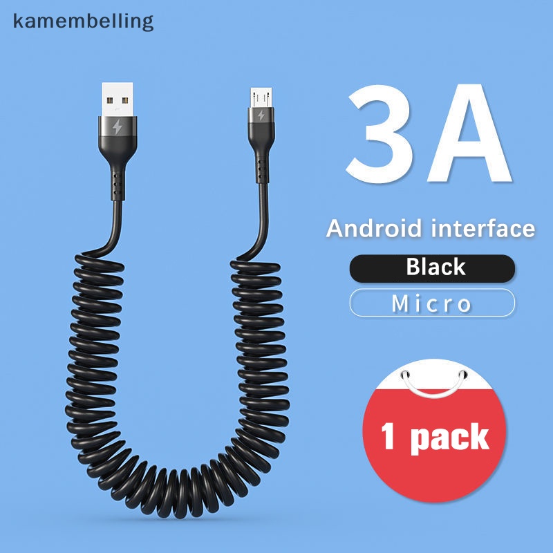 Dây Cáp Sạc Nhanh kamembelling 5A 66W USB Type C Cho Xiaomi Redmi POCO Samsung Realme Micro 3A EN