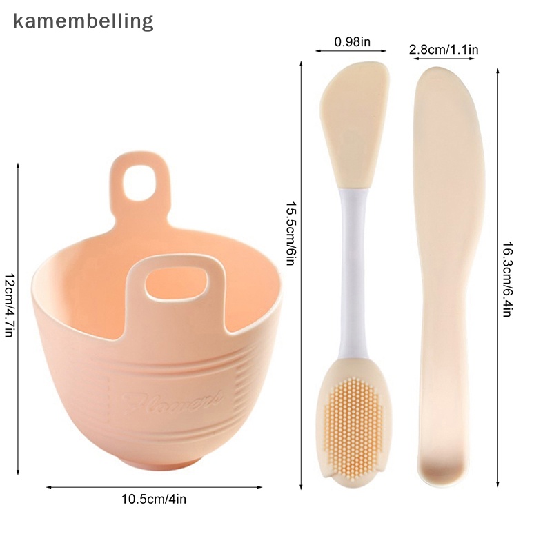 Bộ Dụng Cụ Tự Trộn Đắp Mặt Nạ 4 Trong 1 Tiện Lợi