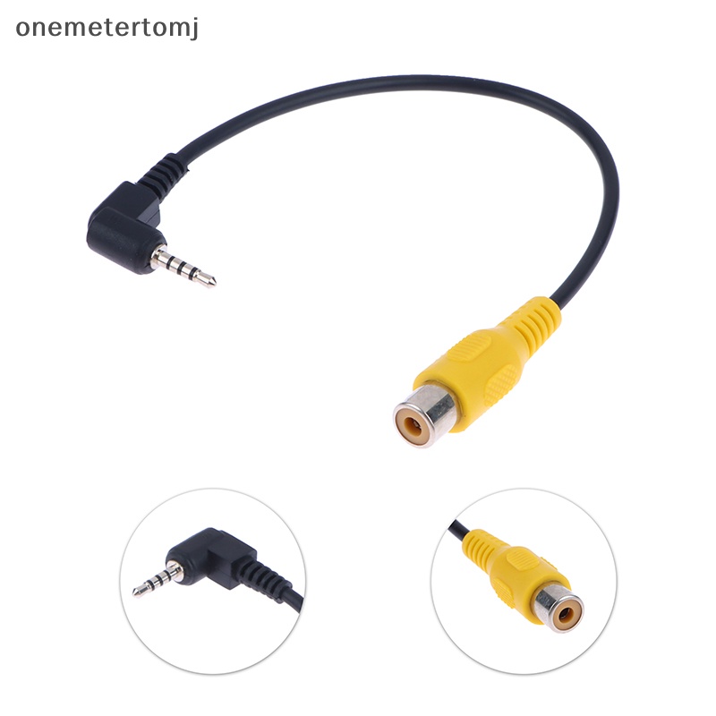 Cáp Chuyển Đổi Cổng AV 2.5mm Sang RCA Cho GPS Và Phía Sau Camera