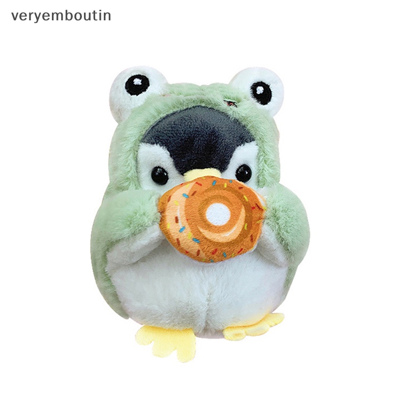 Móc Khóa Hình Chim Cánh Cụt Nhồi Bông Dễ Thương