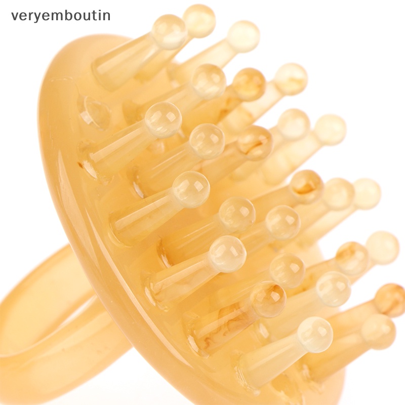 Lược Nhựa Tự Nhiên Mát Xa Da Đầu Tiện Dụng