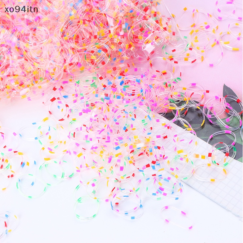 Set 1000 Dây Chun Buộc Tóc Không Đau Dùng Một Lần Cho Bé Gái