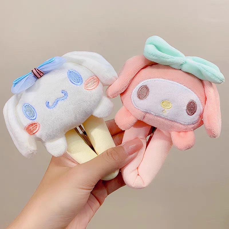 Sanrio Kẹp Tóc Hình Búp Bê Dễ Thương Cho Bé Gái
