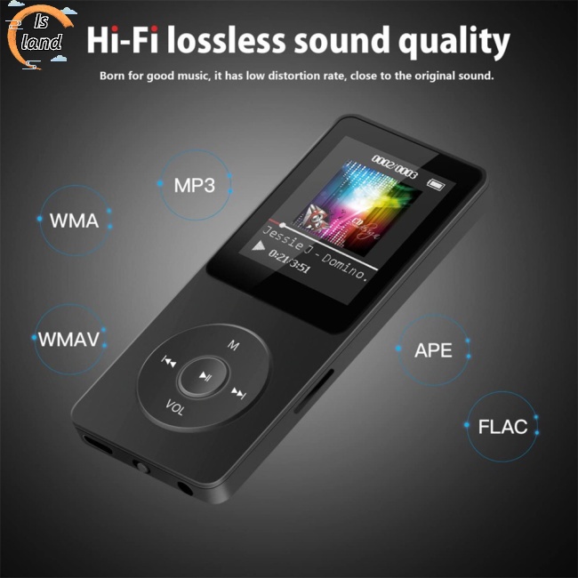 Máy Nghe Nhạc Mp3 Mp4 Fm Radio Ngoài Siêu Mỏng Cho Học Sinh Mp3