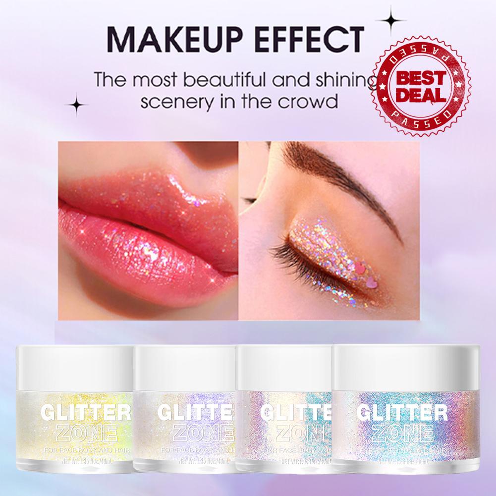 Phấn Mắt Dạng Gel 4 Màu Sắc Bắt Sáng Đa Năng Cho Mặt Và Cơ Thể X9S5