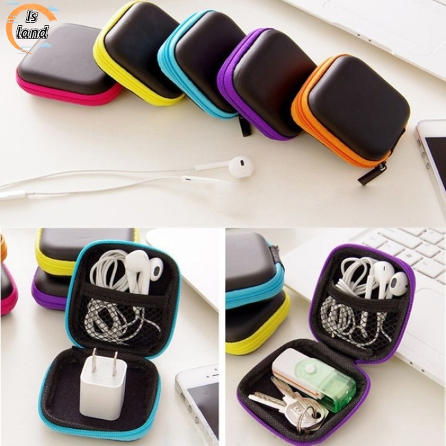 Túi EVA Đựng Bảo Vệ Tai Nghe Cáp Sạc Usb Tiện Dụng
