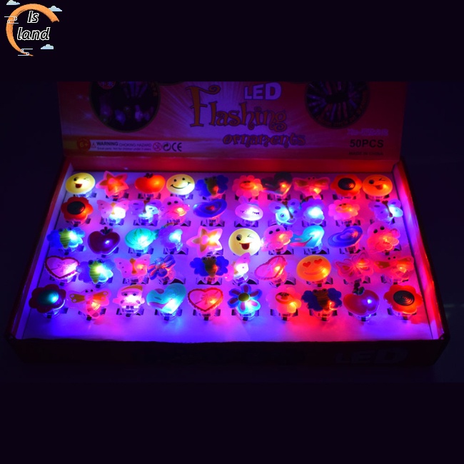 Vòng Đèn Led Nhiều Màu Dễ Thương Kèm Pin Cho Bé