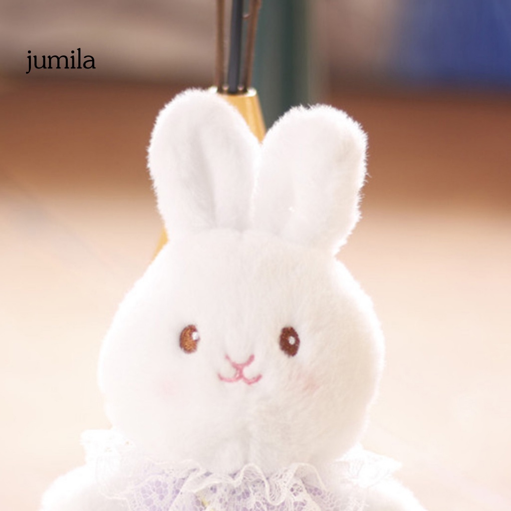 Thỏ Nhồi Bông 12cm Treo Chìa Khóa Dễ Thương Đa Năng