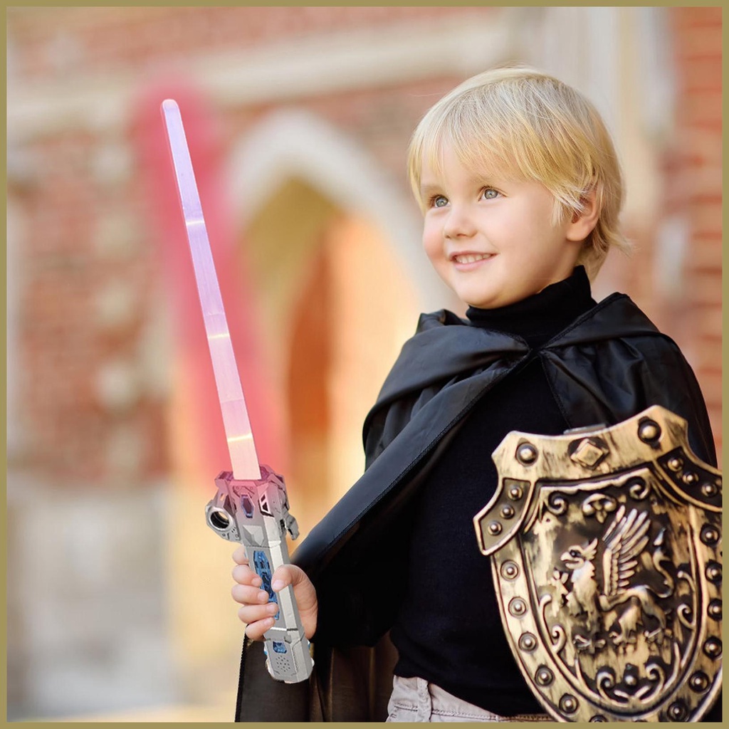 Star Wars Lightsaber Gậy Phát Sáng 2 Trong 1 Tạo Hiệu Ứng Âm Thanh Cho Bé Trong Buổi Tiệc paca3vn