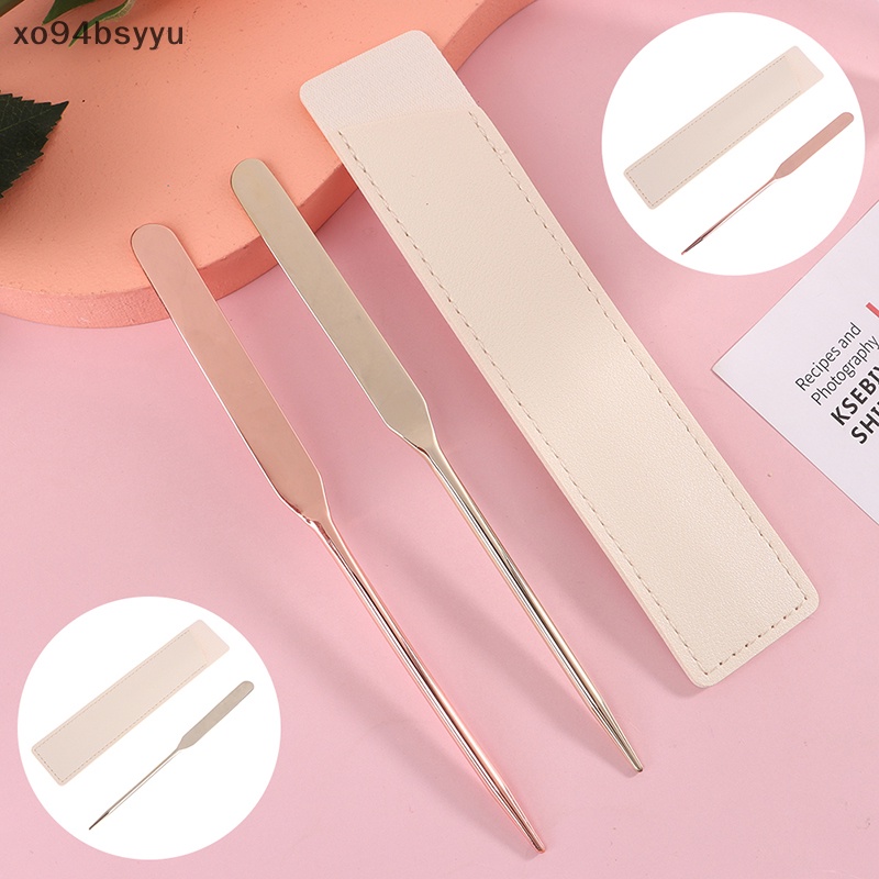 1 Cây Đánh Phấn Nền Trang Điểm Hai Đầu Bằng Thép Không Gỉ Xo94Bsyu