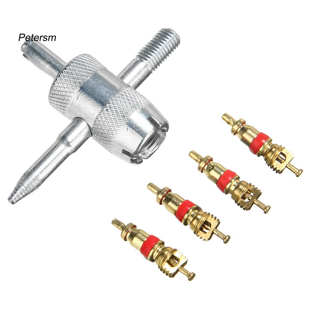 Set 5 Dụng Cụ Tháo Lốp Xe Đạp 4 Chiều Tiện Lợi