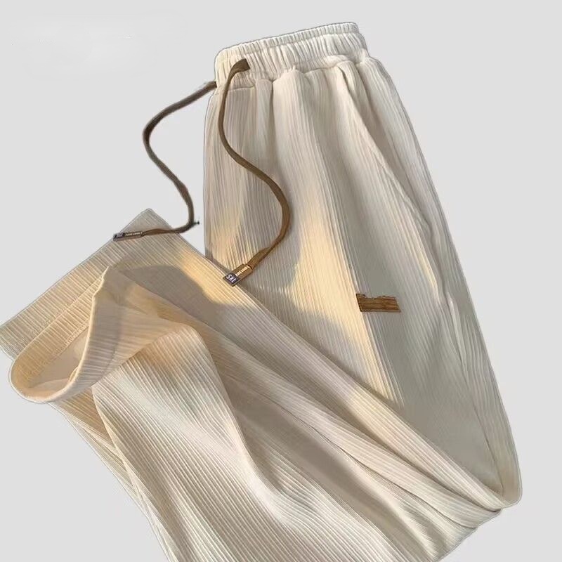 Quần ống rộng Oversize Chất Liệu Lụa Cao Cấp Thời Trang