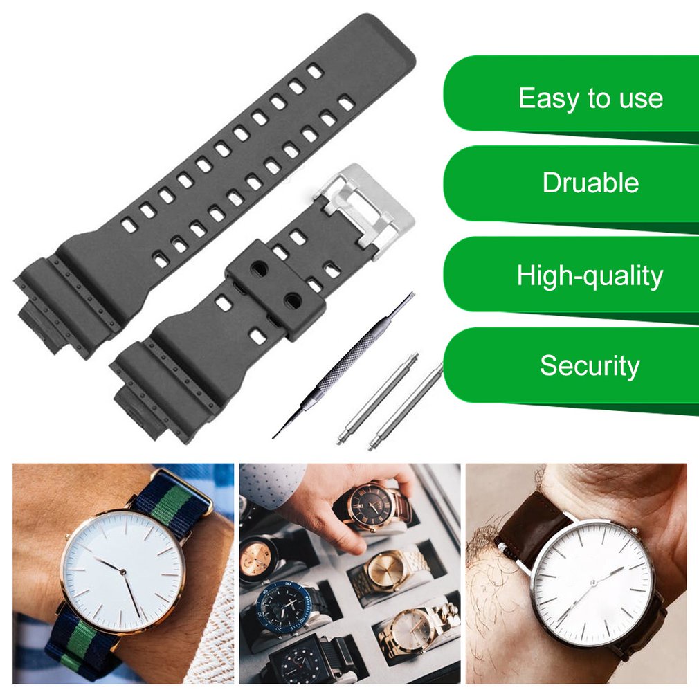 Replace Watch Band Leather Strap Replacement Accessories Wristband For G-Shock 8900 [Q/13]