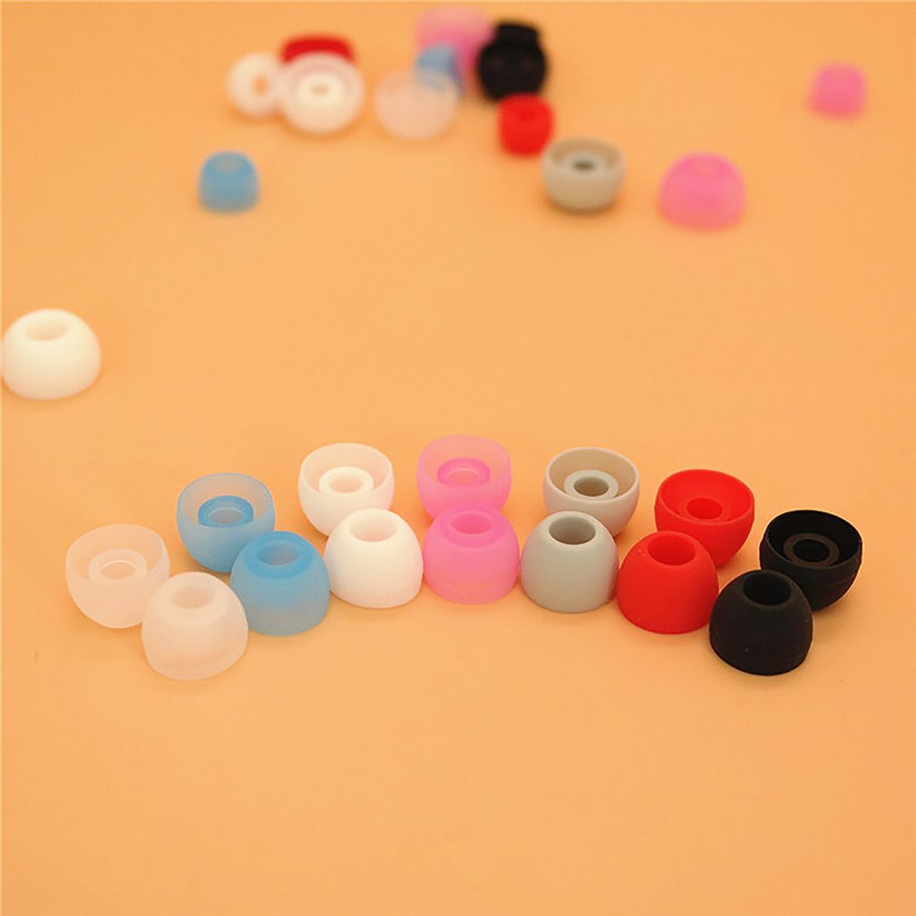 4.5Mm In-Earl Type Silicone Earphones Ear Caps Soft Headphone Cover Earplugs Headset [Q/4]