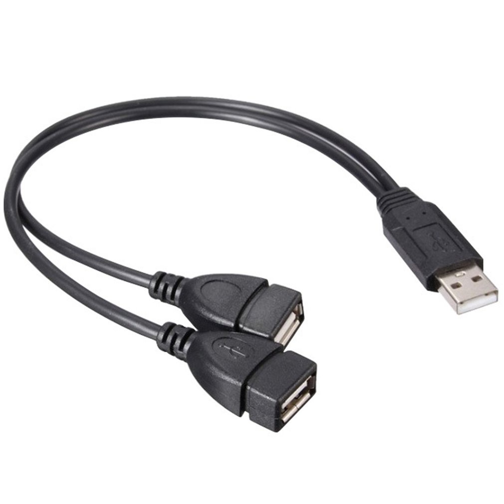 Data Cable Usb 2.0 Dual Male To Female Portable Convenient Charging Power Cord Extension [Q/11]