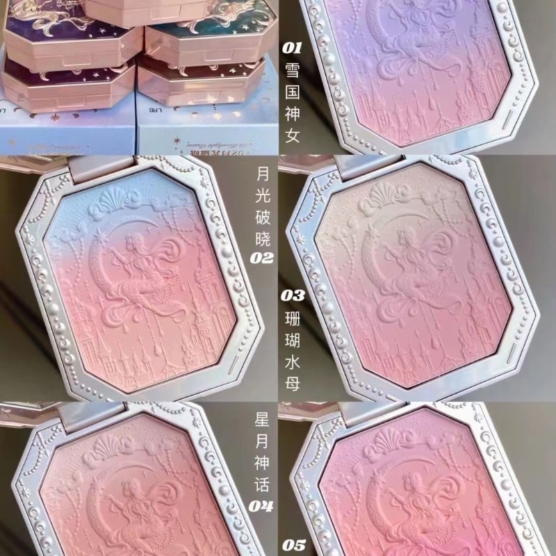 Phấn Má Hồng Trang Điểm Ánh Trăng Tiên Cá Dòng Nàng Tiên Cá Ánh Trăng Nhẹ Nhàng