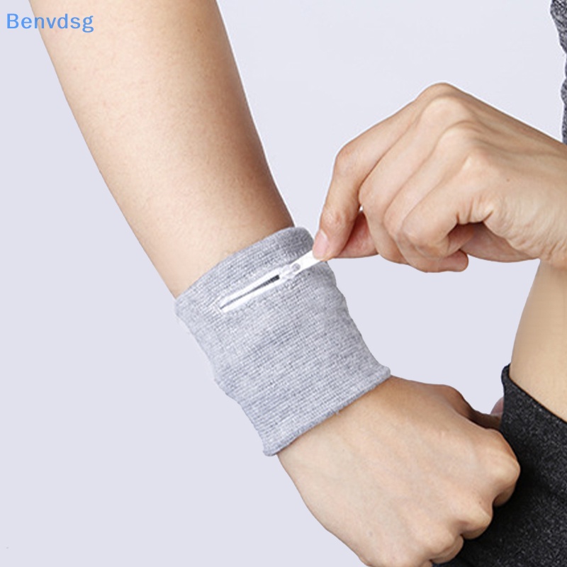 Benvdsg &gt; Ví Đeo Cổ Tay Thoáng Khí Thấm Hút Mồ Hôi Khi Chạy Bộ Đạp Xe Dành Cho Nam Và Nữ