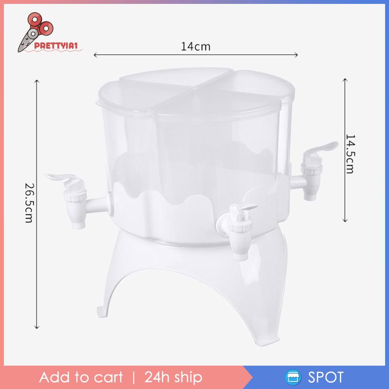 [Prettyia1] Bình Đựng Nước Ép Có Vòi Có Thể Tháo Rời Cho Quán Bar / Nhà Ở / Tiệc Tùng