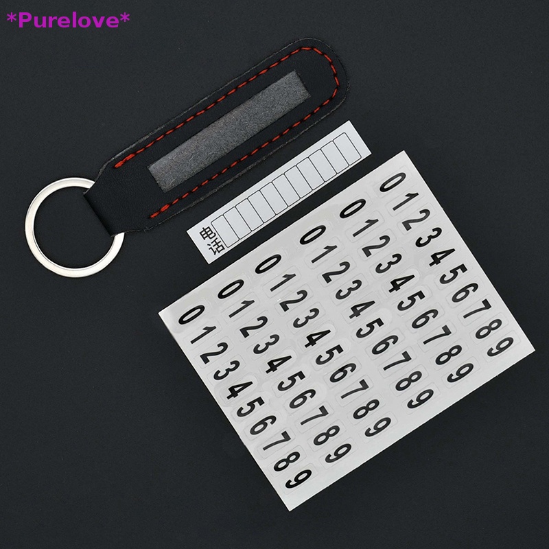 1 Móc Khóa Số Điện Thoại Chống Thất Lạc Tiện Dụng Mới