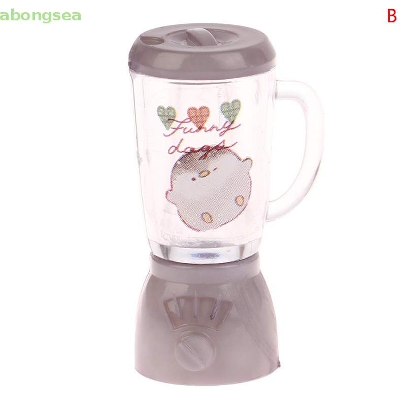 Abongsea Mô Hình Máy Ép Nước Trái Cây Tỉ Lệ 1: 12 Trang Trí Nhà Búp Bê